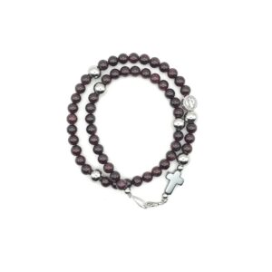 Granate Rosario de pulsera